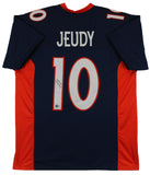 Jerry Jeudy Signed Denver Broncos Jersey (Beckett)Ex-Alabama Wide Receiver