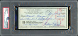 Bill Russell Autographed Signed 3x6 Check Boston Celtics PSA/DNA #84496883