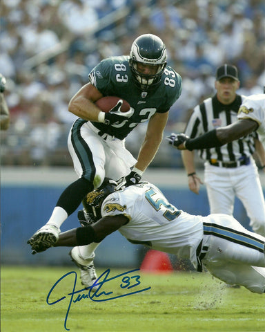 Philadelphia Eagles JEFF THOMASON Signed 8x10 AUTO Photo #1 -