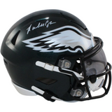 Randall Cunningham Autographed Philadelphia Eagles Midi Helmet Beckett W 53198