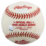 Yankees Derek Jeter Signed 1998 World Series Baseball W/ Case MLB #AR012900