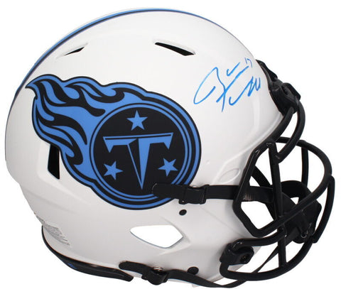 Ryan Tannehill Autographed Titans Lunar Eclipse Authentic Speed Helmet Fanatics