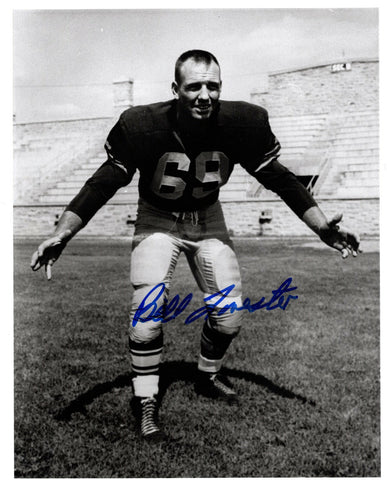 Packers Linebacker BILL FORESTER (d) Signed 8x10 Photo #2 AUTO - 4 x Pro Bowl