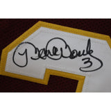 Mark Mosley Autographed/Signed Pro Style Red XL Jersey Beckett 48425