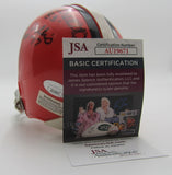 Browns HOFers (3) Lavelli, Willis, Mitchell Signed/Auto Mini Helmet JSA 201577