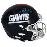 Lawrence Taylor Autographed NY GIants Throwback Speedflex Helmet Beckett