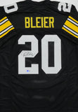 Steelers ROCKY BLEIER Signed Custom Replica Black Pittsburgh Jersey AUTO - BAS