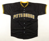 Oneil Cruz Signed Pittsburgh Pirates Jersey Inscribed "MLB Debut 10/2/21" (JSA)