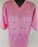 Mike Ditka Signed Chicago Bears Pink Breast Cancer Awareness Jersey (JSA COA)
