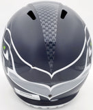 SHAQUEM GRIFFIN AUTOGRAPHED SEAHAWKS FULL SIZE HELMET IN SILVER MCS HOLO 134360