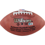 Ed McCaffrey Signed Denver Broncos SB XXXIII Wilson Football Deflated BAS 54981