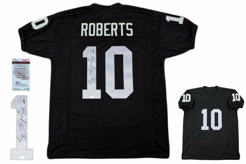Seth Roberts Autographed SIGNED Jersey - JSA Witnessed Authentic