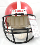 T.J. Watt Autographed Wisconsin Badgers F/S Helmet - JSA W