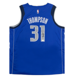 Klay Thompson Autographed Mavericks Nike Royal Blue Icon Edition Jersey Fanatics