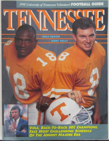1991 Tennessee Volunteers Football Media/Press Guide 136972