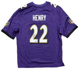Derrick Henry Baltimore Ravens Signed Nike Game Jersey BAS Beckett