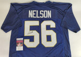 Quenton Nelson Signed Notre Dame Fighting Irish Jersey (JSA COA) Colts Off. Line