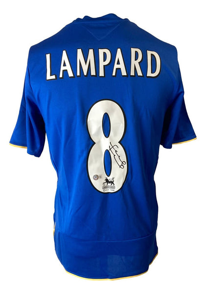 Frank Lampard Signed Chelsea FC Umbro Centenary Soccer Jersey BAS