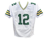 Lynn Dickey Autographed/Signed Pro Style XL White Jersey Beckett 41020