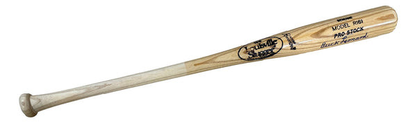 Buck Leonard Homestead Grays Signed Tan Louisville Slugger Bat JSA