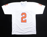 Nate Wiggins Signed Clemson Tigers Jersey (JSA COA) Baltimore Ravens Def. Back