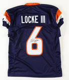 P. J. Locke Signed Broncos Jersey (JSA COA) Denver's Starting Safety since 2019