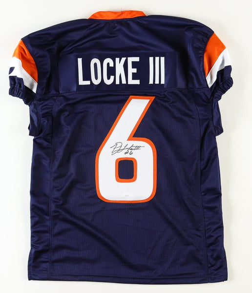 P. J. Locke Signed Broncos Jersey (JSA COA) Denver's Starting Safety since 2019
