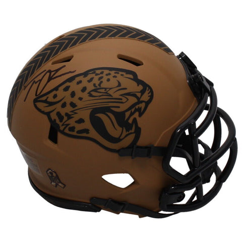Trevor Lawrence Autographed Jaguars STS Mini Speed Helmet Fanatics