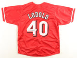 Nick Lodolo Signed Cincinnati Reds Jersey (Beckett) Ex-TCU Horned Frog Pitcher