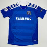 Autographed/Signed John Terry Chelsea FC 2012 Final Blue Soccer Jersey BAS COA