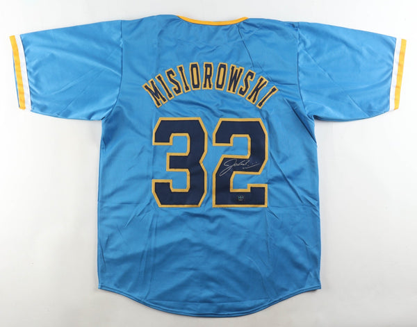 Jacob Misiorowski Signed Milwaukee Brewers Brew Crew City Connect Jersey (Prova)