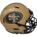 Joe Montana Autographed San Francisco 49ers 23 Salute Pro Helmet Beckett 44027