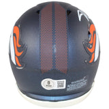 Jonathon Cooper Autographed Denver Broncos Mini Helmet Beckett Witness 52899