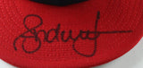 Andruw Jones Signed Atlanta Braves Baseball Cap (Beckett) 10xGold Glove Outfield