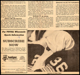 Les Goodman & Steve Odom Autographed Magazine Photo Packers Beckett QR #BP55211