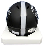 Davante Adams Signed/Auto Raiders Black Eclipse Mini Helmet Beckett 200940