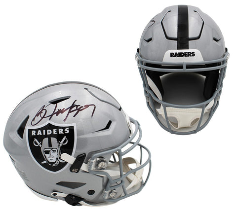 Bo Jackson Signed Las Vegas Raiders SpeedFlex Authentic NFL Helmet