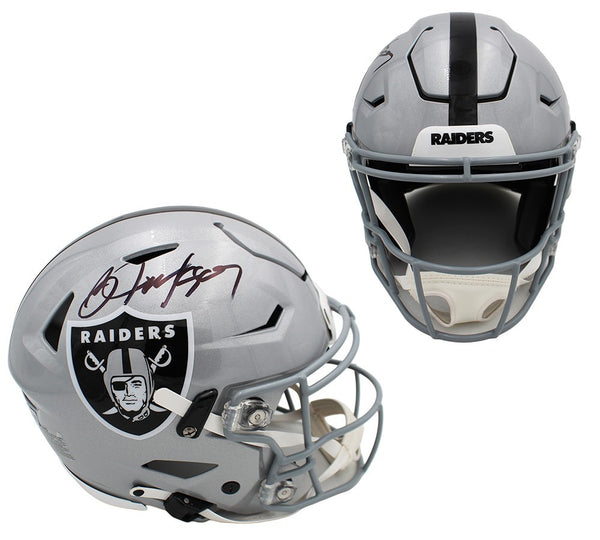 Bo Jackson Signed Las Vegas Raiders SpeedFlex Authentic NFL Helmet
