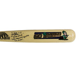Rudy Ruettiger Signed Notre Dame Custom Cooperstown Go Irish Blonde Bat 3 Insc