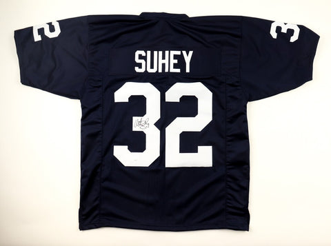 Matt Suhey Signed Nittany Lions Jersey (JSA) 85 Chicago Bears Super Bowl XX