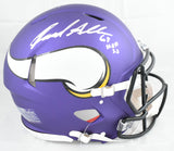 Jared Allen Autographed Vikings F/S Speed Authentic Helmet w/ HOF-Beckett W Holo