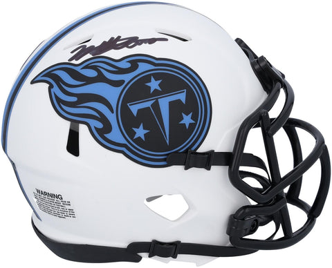 Will Levis Tennessee Titans Signed Riddell Lunar Speed Mini Helmet