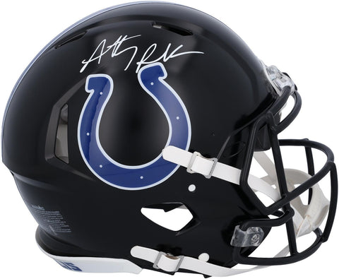 Signed Anthony Richardson Colts Helmet