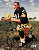 Jim Taylor Autographed 8x10 Photo Packers Good Luck HOF 1976 Beckett QR #BS32006