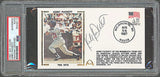 Twins Kirby Puckett Signed First Day Cover Postmarked August 30, 1987 PSA Slab