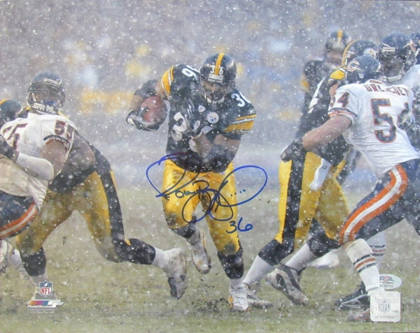 Jerome Bettis HOF Signed/Auto 11x14 Photo Pittsburgh Steelers PSA/DNA 203396