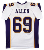 Jared Allen Signed Minnesota Vikings Jersey (Beckett) 5xPro Bowl Defensive End