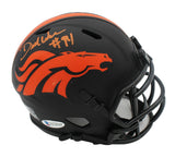 DeMarcus Ware Signed Denver Broncos Speed Eclipse NFL Mini Helmet
