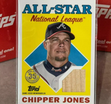 Chipper Jones Signed 1991 All-Star Game Ticket (PSA Autograph Graded 10) Braves