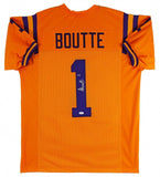Kayshon Boutte Signed LSU Tigers Jersey (JSA COA) 2023 Draft Pick Pats Receiver